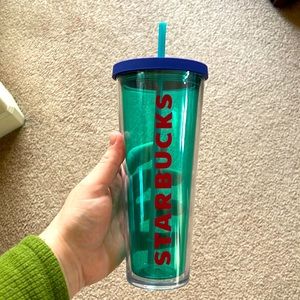 Starbucks Tumbler Aqua